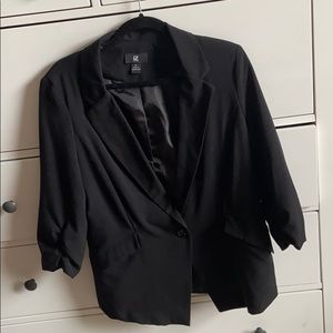 NWOT IZ Byer Blazer with Ruched 3/4 Sleeves- XL